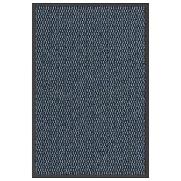vidaXL Dørmåtte Blå 60x90 cm