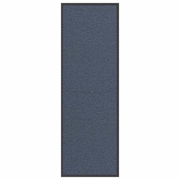 vidaXL Dörrmatta blå 60x180 cm