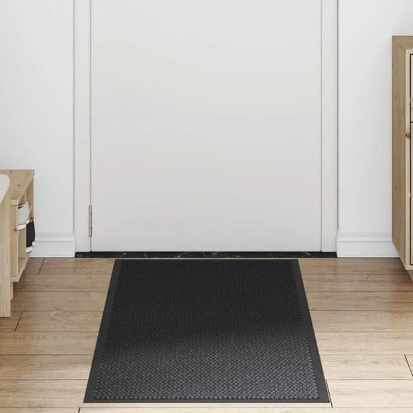 vidaXL Dørmåtte Sort 60x180 cm