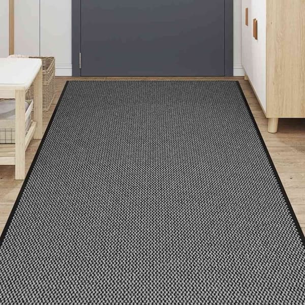 vidaXL Dørmatte Antrasitt 115x300 cm