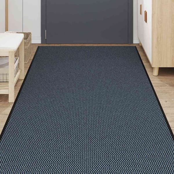 vidaXL Ovimatto sininen 115x500 cm