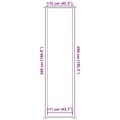Pikkukuva 7 / 7: vidaXL Ovimatto sininen 115x500 cm
