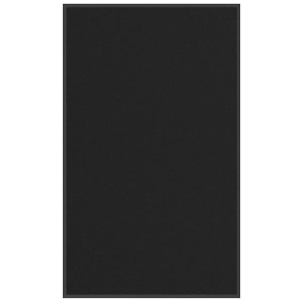 vidaXL Dørmatte Svart 90x150 cm