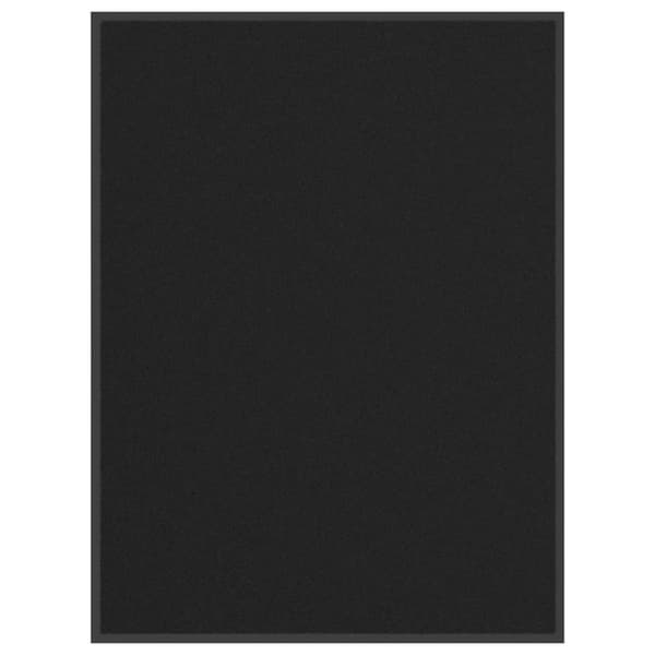 vidaXL Dørmatte Sort 90x120 cm