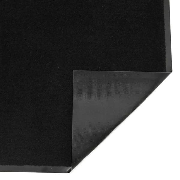 vidaXL Dørmatte Svart 115x400 cm