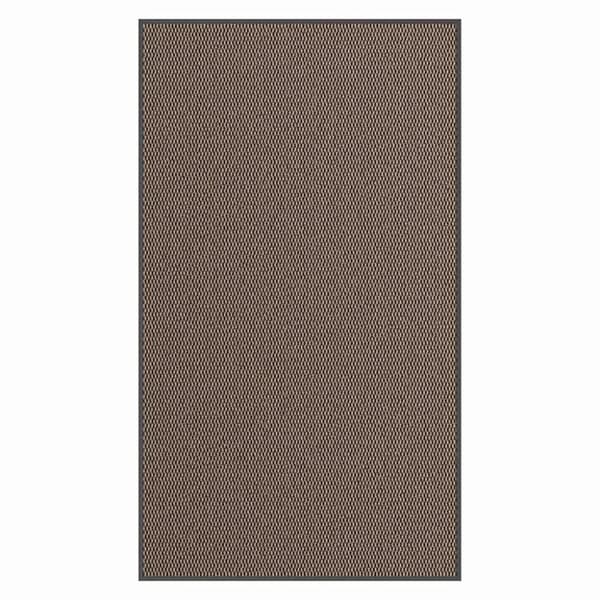 vidaXL Dørmatte Brun 115x200 cm