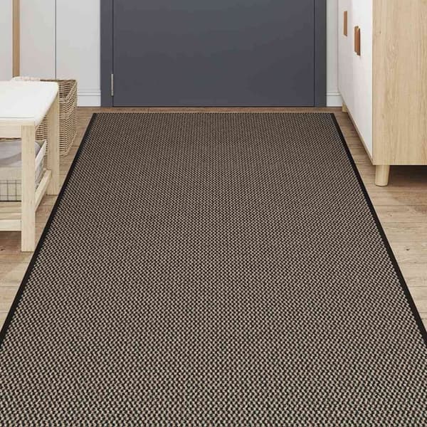 vidaXL Dørmåtte Brun 115x300 cm