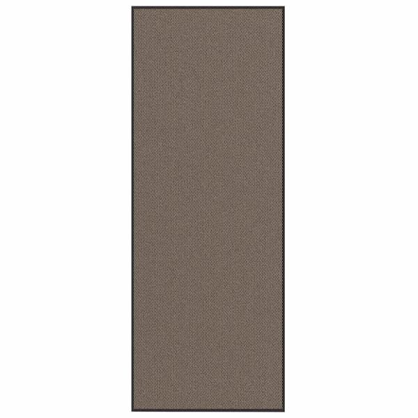 vidaXL Dørmåtte Brun 115x300 cm