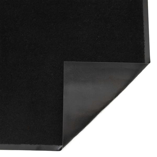 vidaXL Dørmatte Svart 115x500 cm
