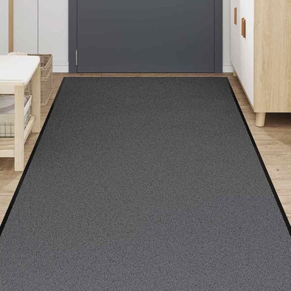 vidaXL Ovimatto antrasiitti 115x500 cm