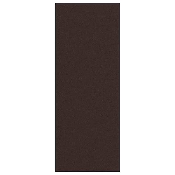 vidaXL Dørmatte Brun 115x300 cm