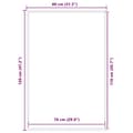 Pikkukuva 7 / 7: vidaXL Ovimatto antrasiitti 80x120 cm