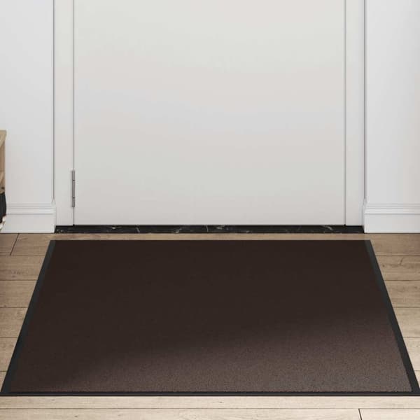 vidaXL Dørmåtte Brun 90x120 cm