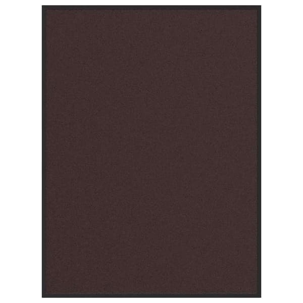 vidaXL Dørmåtte Brun 90x120 cm
