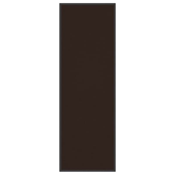 vidaXL Dørmåtte Brun 60x180 cm