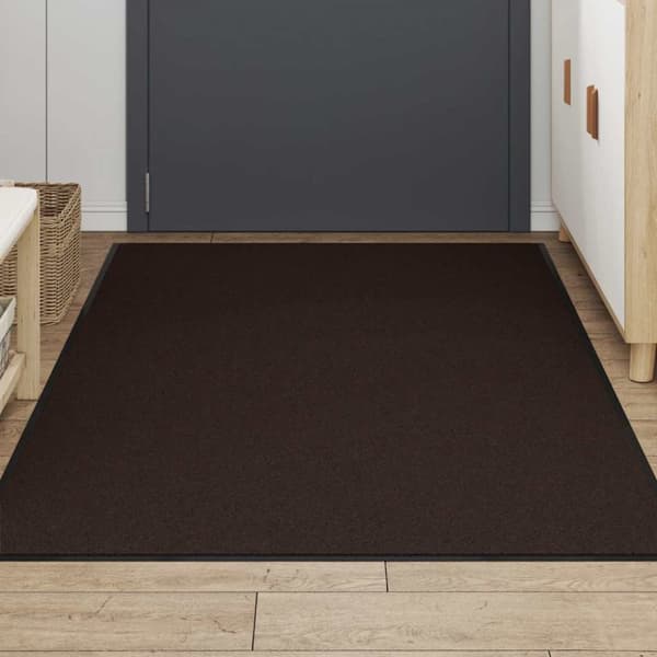 vidaXL Dørmåtte Brun 115x200 cm