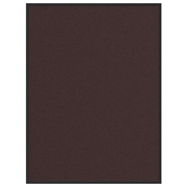 vidaXL Dørmatte brun 80x120 cm