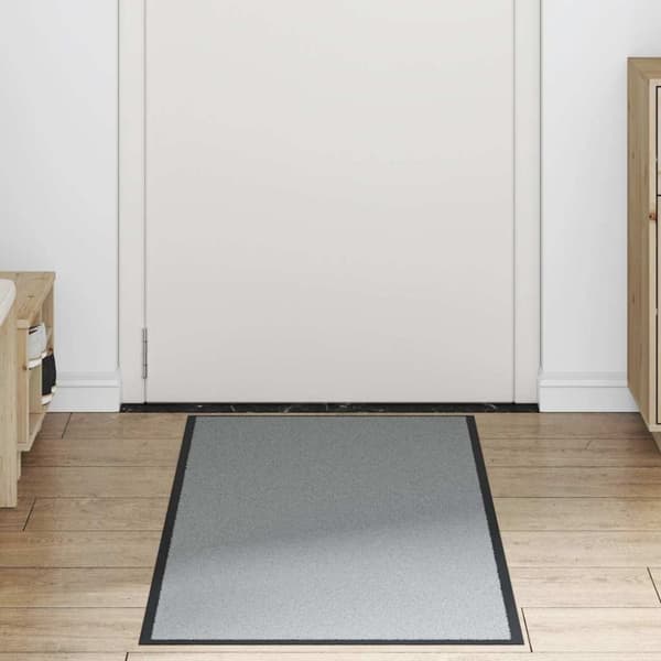 vidaXL Dørmatte Grå 60x150 cm