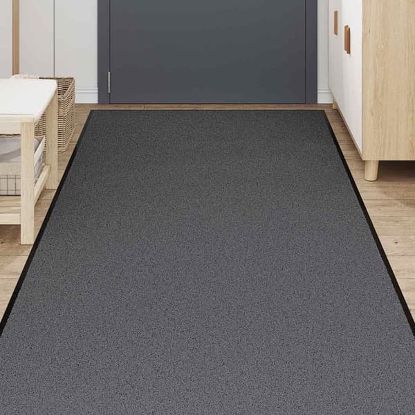 vidaXL Dørmatte Antrasitt 115x300 cm