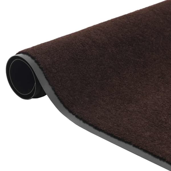 vidaXL Dørmatte Brun 90x150 cm