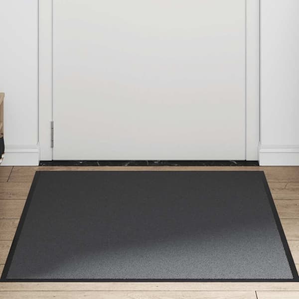 vidaXL Dørmatte Antrasitt 90x150 cm