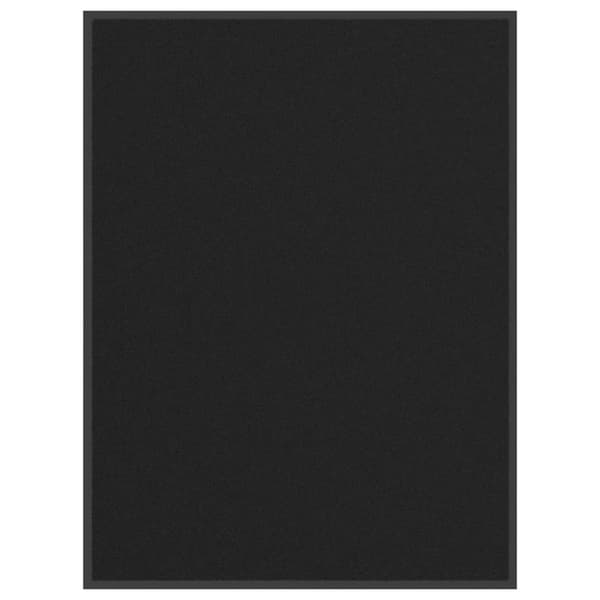 Dörrmatta svart 90x120 cm