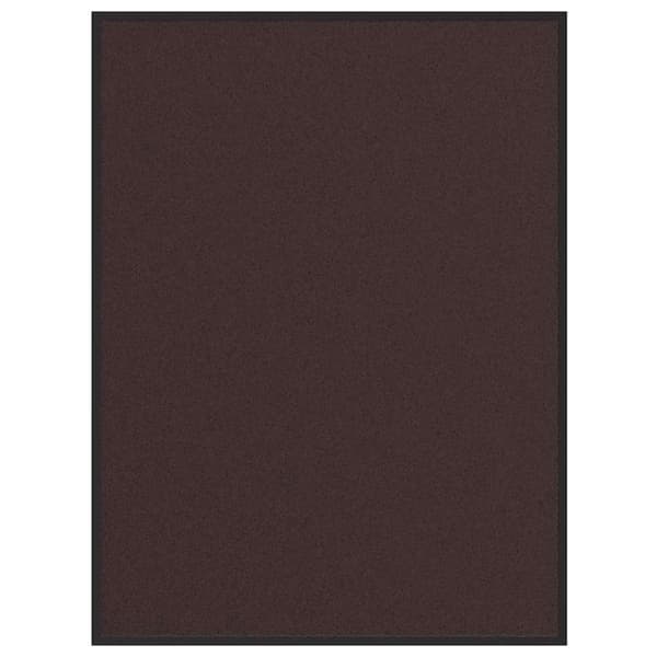 Dörrmatta brun 80x120 cm