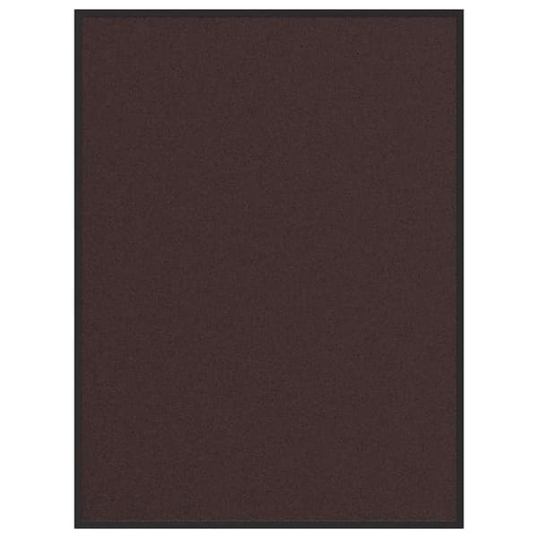 Dörrmatta brun 90x120 cm