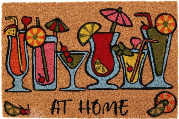 Dörrmatta Hello 59x39 cm Drinkar