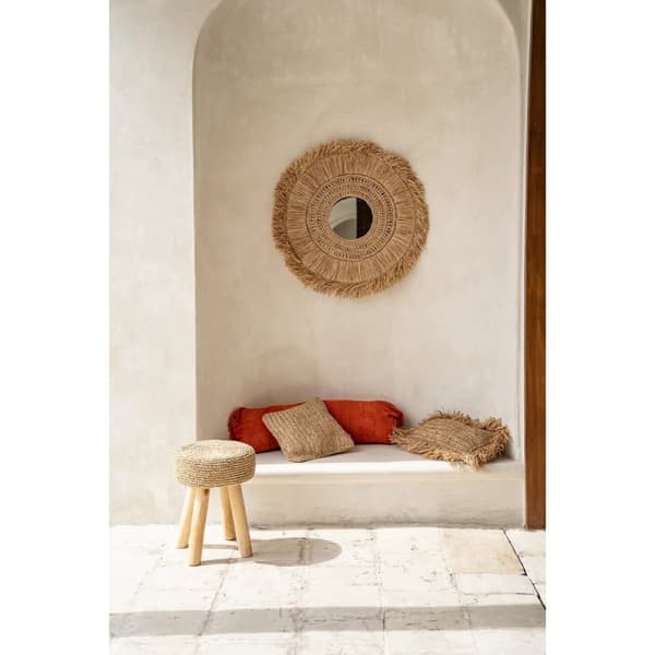 Rootz Raffia kuddfodral - Örngott - Dekorativt fodral - Naturliga vibbar - 40 cm x 40 cm