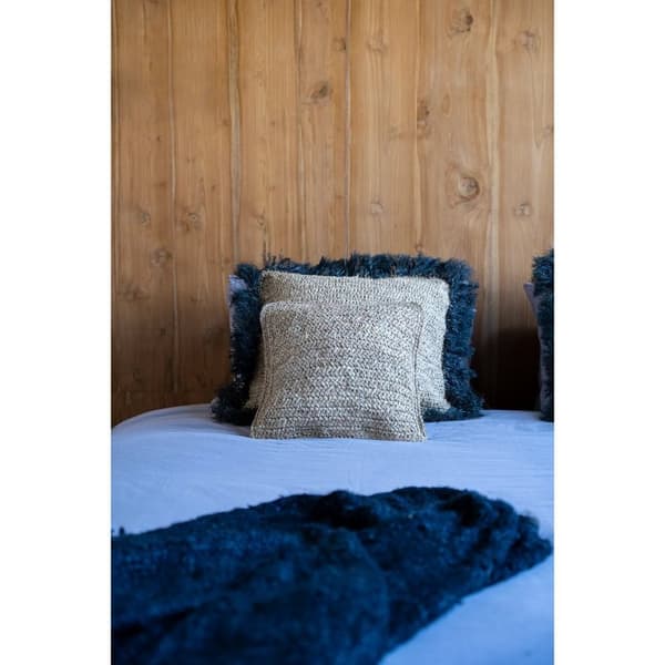 Rootz Raffia kuddfodral - Örngott - Dekorativt fodral - Naturliga vibbar - 40 cm x 40 cm