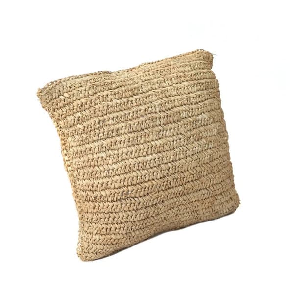 Rootz Raffia kuddfodral - Örngott - Dekorativt fodral - Naturliga vibbar - 40 cm x 40 cm