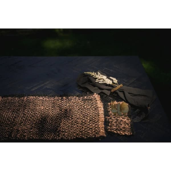 Rootz Placemat Set av 4 - Tabellinställning - Matsekor - Lyxig konsistens - 35 cm x 1 cm x 50 cm