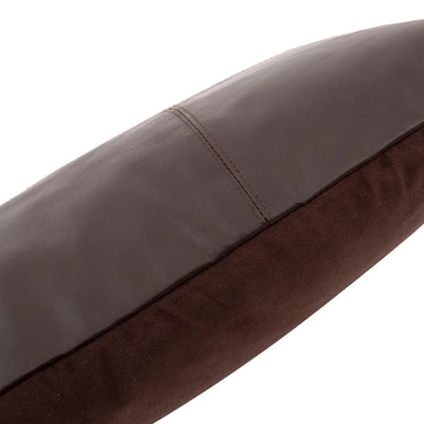 Rootzin kuusi paneelin nahkatyynyn kansi - heittää tyynyn kansi - koristeinen tyyny - lisää tyylikäs tunnelma - 30 cm x 1cm x 50 cm