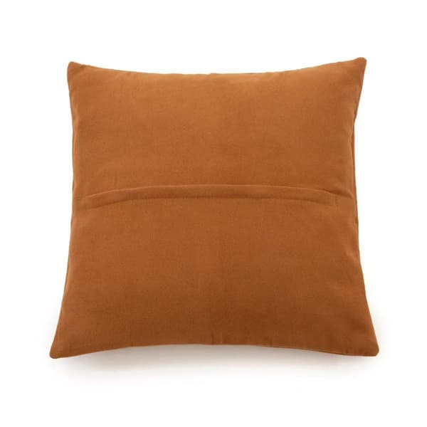 Rootz Four Panel Läderkuddfodral - Camel - Läderkuddfodral - Kuddfodral - Chic Style - 40cm x 40cm