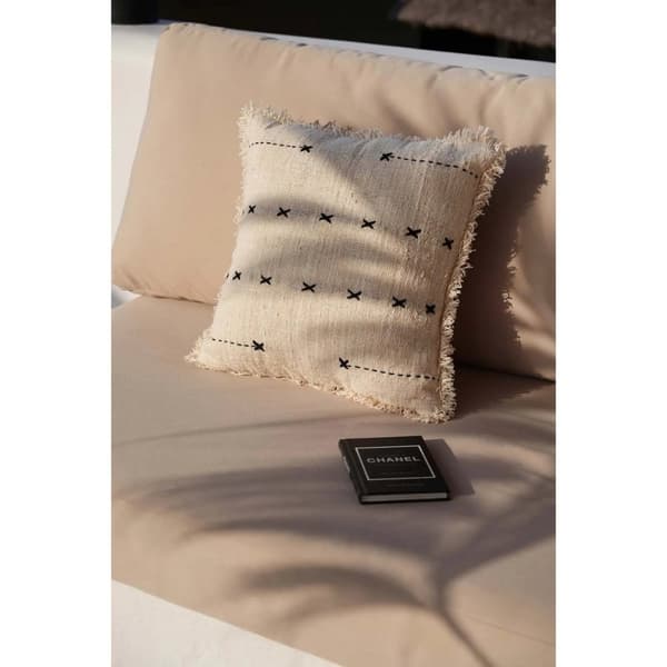 Rootz French Kiss tyynynpäällinen - tyynynpäällinen - koristepäällinen - lisää pariisilaista eleganssia - 50cm x 50cm x 10cm