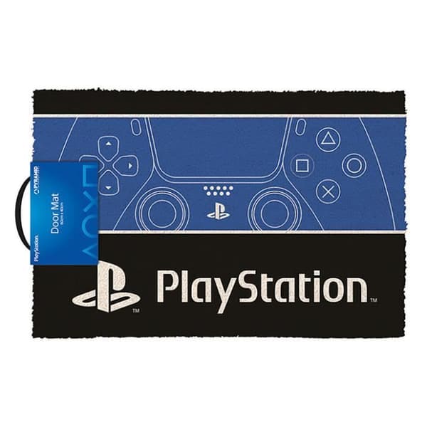 Gummidoormat Playstation - X Ray - Rektangulär - Blå
