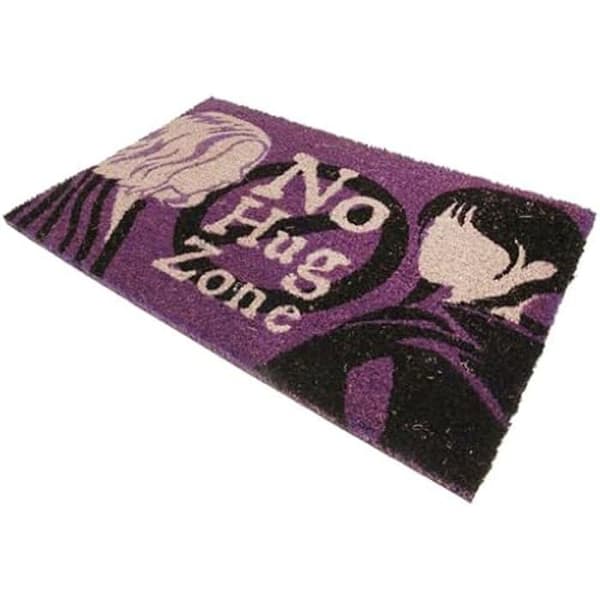 Tapis Pyramid International Onsdag Ingen Kramzon 40 x 60 cm - Kokosfibrer matta - Rektangulär - Svart
