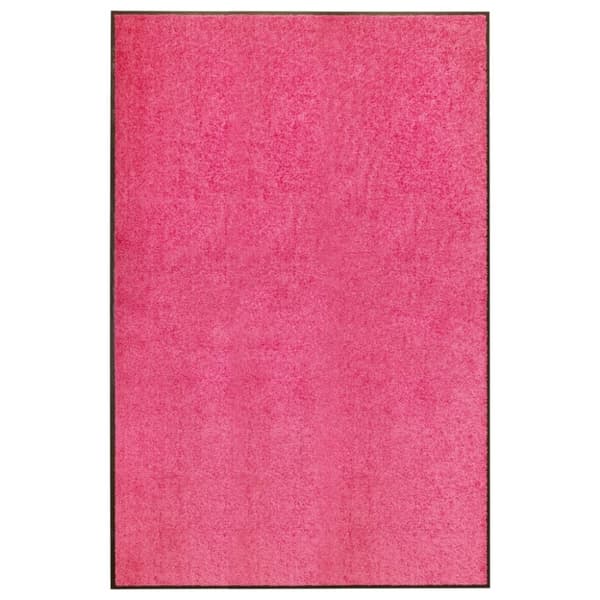 Dörrmatta tvättbar rosa 120x180 cm