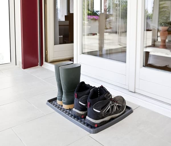 Rotho Drops Skomåtte 48x48 cm Antracit