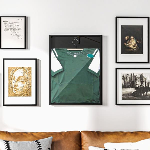 Rootz Frame Box T -Frame - Jersey -näyttökotelo - Sports Memorabilia Frame - UV -suojaus - 60 cm x 80 cm x 4cm