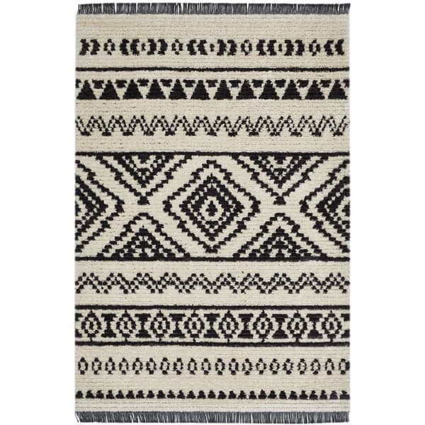Rootz Shaggy -matto reunoilla - alueen matto - pehmeä lattiamatto - ylellisesti pehmeä - 230 cm x 160 cm x 2,1 cm