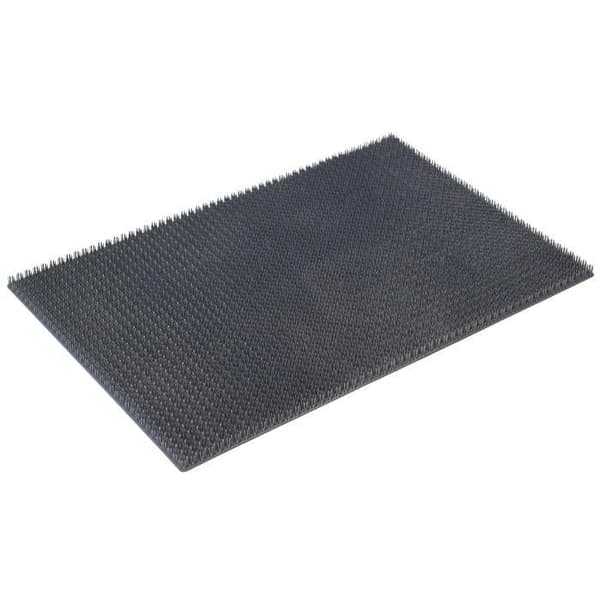 Gazongrat matta - IDMAT - 40x60 cm - Grå - Utomhusdörrmatta i polyeten