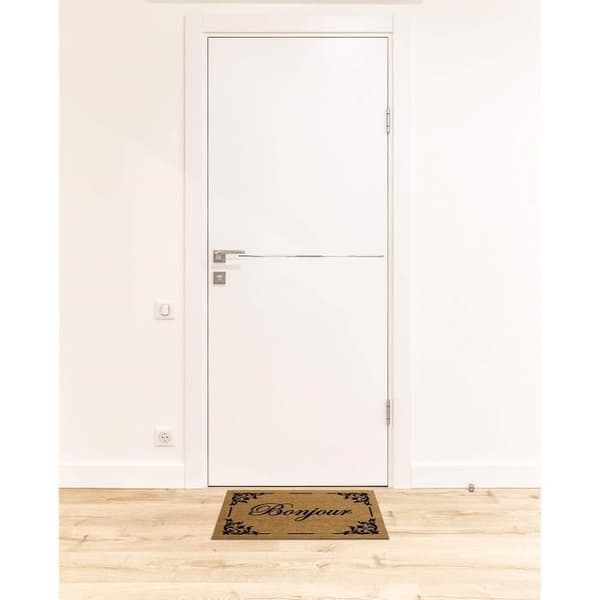 Tapis av kokosnötsfiber naturlig hej 40x60cm