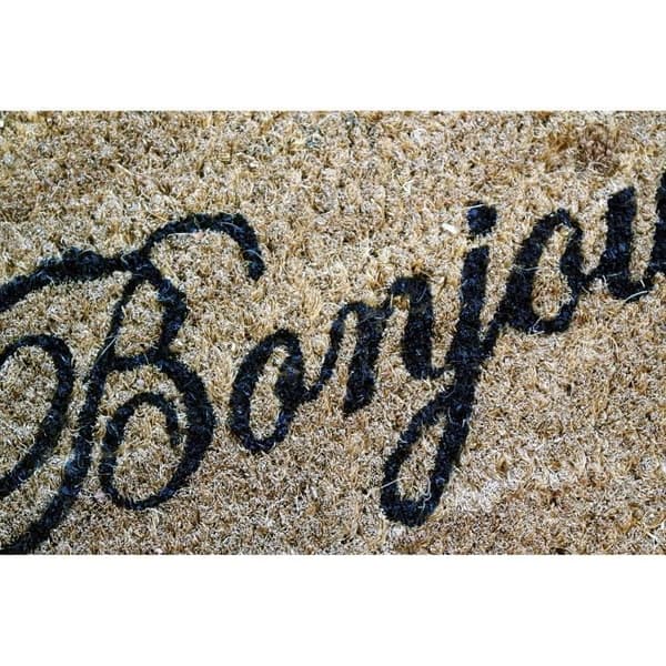 Tapis av kokosnötsfiber naturlig hej 40x60cm