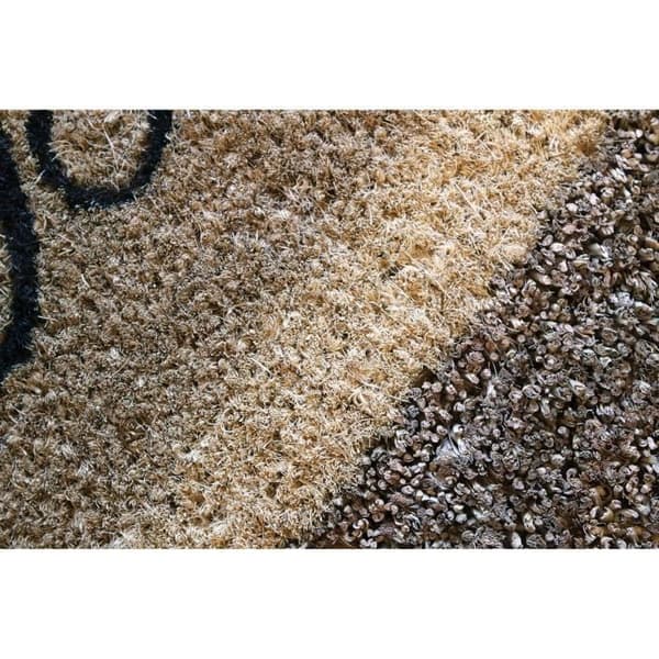 Naturmatta i kokos med cementplattor 45x75cm