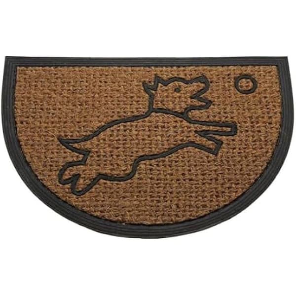 Dörrmatta - VERSA - Hund - Kokosfiber - Multikolor - 60 x 40 cm