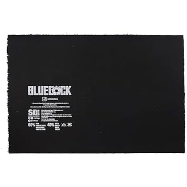 Paillasson - SD TOYS - Blå Lock - 60 x 40 cm - Kokosfiber - Halkfri vinyl