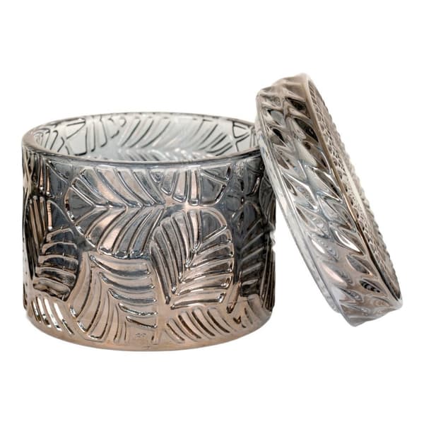 Rootz Decorative Jar Set - Glasbehållare - Rökt glasbehållare - Elegant heminredning - Ø9x8.5 cm