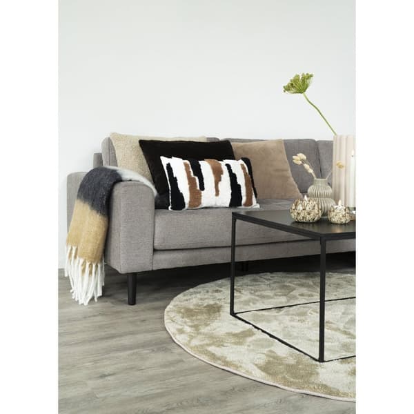 Rootz Sintra Plaid -huopa - viihtyisä heitto - kuvioidut vuodevaatteet - lisää lämpöä - 170x130 cm